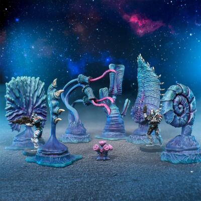 Terrain Crate: Sci-Fi Alien Trees