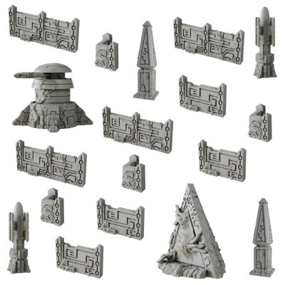 Terrain Crate: Sci-Fi Tomb World