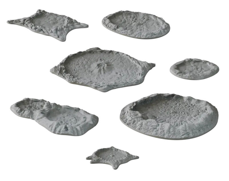 Terrain Crate: Sci-Fi Craters