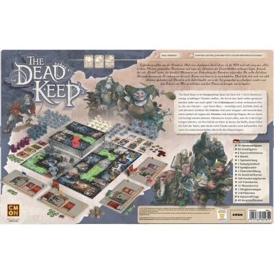 The Dead Keep (Deluxe) R&uuml;ckseite
