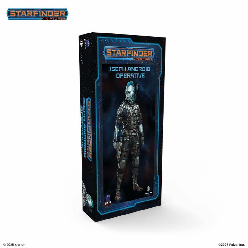 Starfinder Miniatures: Iseph the Operative
