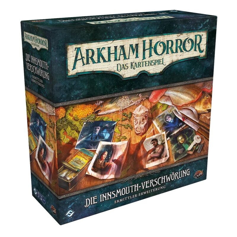 Arkham Horror: Das Kartenspiel - Die Innsmouth-Verschwörung (Ermittler-Erweiterung)