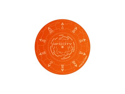 Infinity Blast Templates N5 Fluo Orange