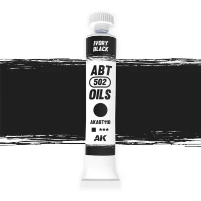 Abteilung 502 Oils: Ivory black (20ml)