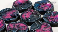 Alien Infestation Bases Round 28mm (x8)