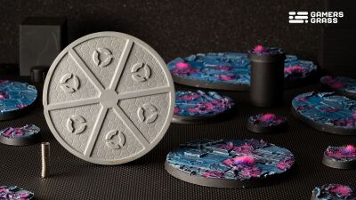 Alien Infestation Bases Round 80mm (x1)