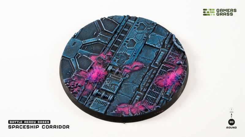 Alien Infestation Bases Round 90mm (x1)