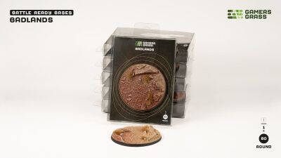 Badlands Bases Round 80mm (x1)