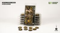 Highland Bases Round 28mm (x8)