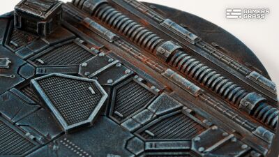 Spaceship Corridor Bases Round 90mm (x1)