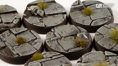 Temple Bases Round 28mm (x8)
