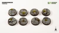 Temple Bases Round 28mm (x8)