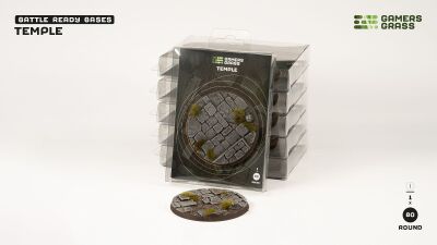 Temple Bases Round 80mm (x1)