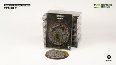 Temple Bases Round 90mm (x1)