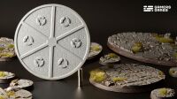 Temple Bases Round 90mm (x1)