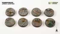 Urban Warfare Bases Round 28mm (x8)