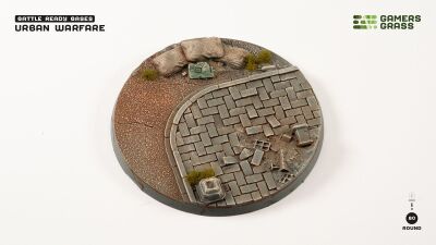 Urban Warfare Bases Round 80mm (x1)