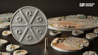 Urban Warfare Bases Round 80mm (x1)