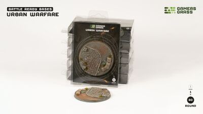 Urban Warfare Bases Round 80mm (x1)