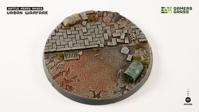 Urban Warfare Bases Round 90mm (x1)