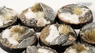 Winter Bases Round 28mm (x8)