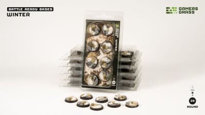 Winter Bases Round 28mm (x8)