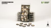 Winter Bases Round 28mm (x8)