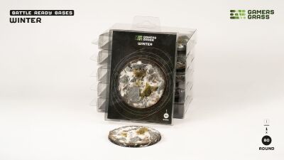 Winter Bases Round 80mm (x1)