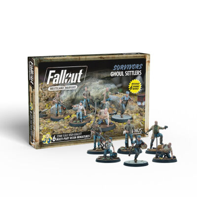 Fallout: Wasteland Warfare - Survivors: Ghoul Settlers...