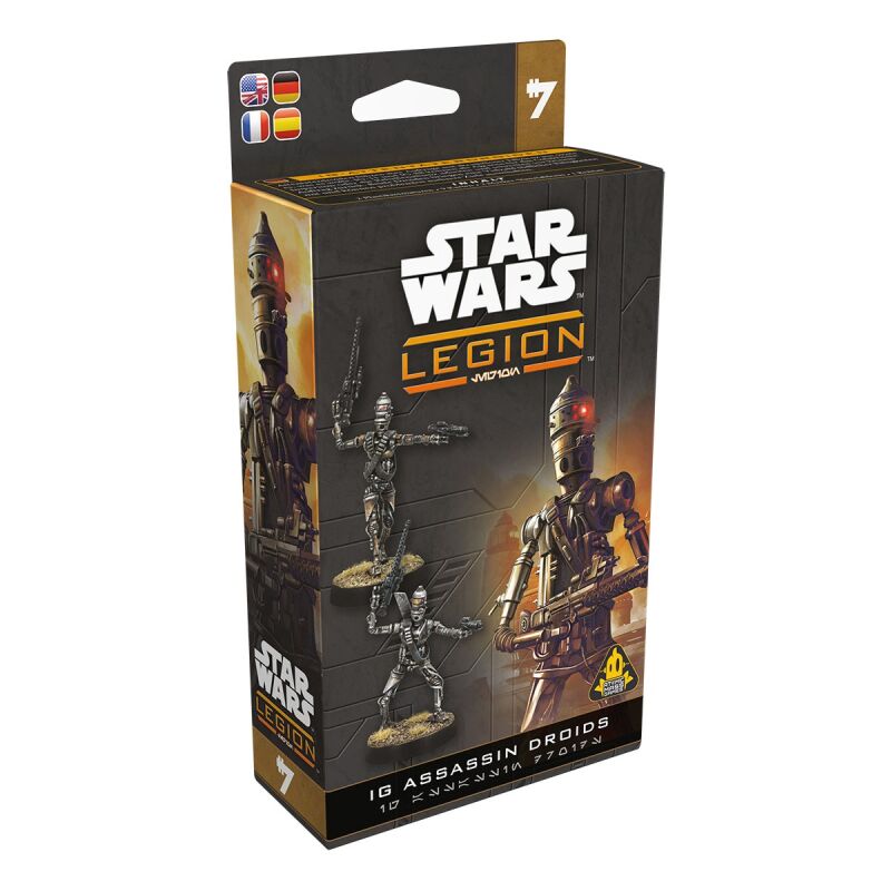 Star Wars: Legion – IG Assassin Droids Vorderseite