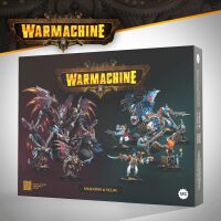 Warmachine: Shadows &amp; Scum Two Player Starter Verpackung
