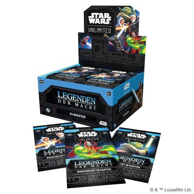 Legends of the Force: Booster Display (Englisch)