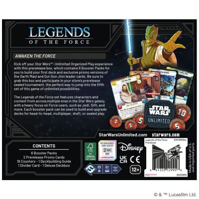 Legends of the Force: Prerelease-Box (Englisch)