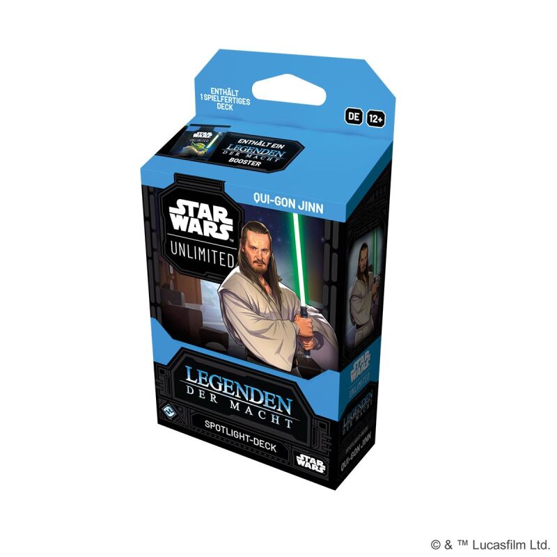 Legends of the Force: Spotlight Deck - Qui-Gon Jinn (Englisch)