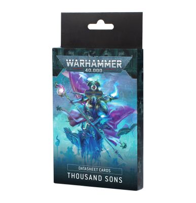 Datasheet Cards: Thousand Sons (Englisch)