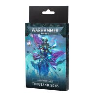 Datasheet Cards: Thousand Sons (Englisch)
