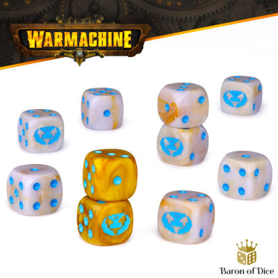 Cygnar - Storm Forge 16mm W&uuml;rfel - Abgerundet (10)