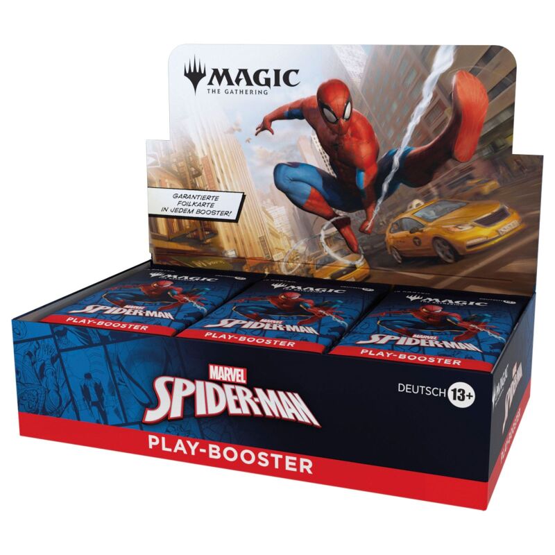 Marvels Spider-Man - Play Booster Display (Deutsch)