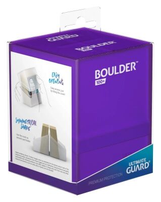 Ultimate Guard Boulder Deck Case 100+ Standardgr&ouml;&szlig;e - Amethyst