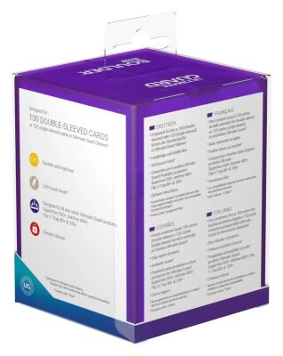 Ultimate Guard Boulder Deck Case 100+ Standardgr&ouml;&szlig;e - Amethyst