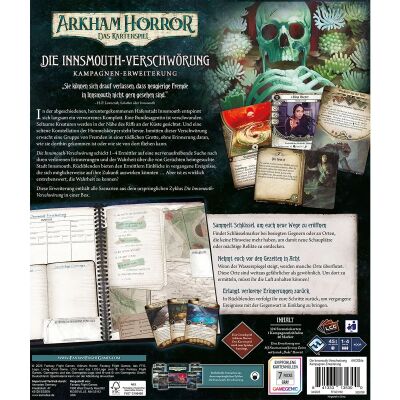 Arkham Horror: Das Kartenspiel - Die Innsmouth-Verschw&ouml;rung (Kampagnen-Erweiterung)