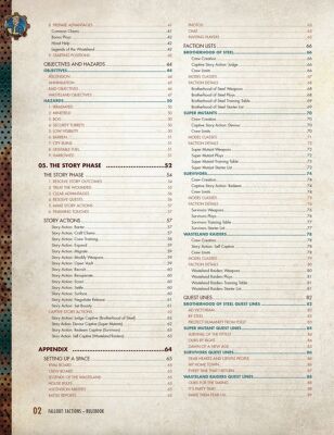 Fallout Factions: Core Rulebook (Englisch)
