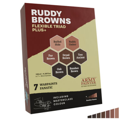 Warpaints Fanatic: Ruddy Browns Flexible Triad (7x18ml)...