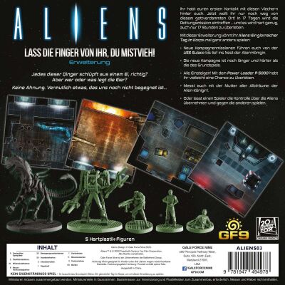 Aliens: Lass die Finger von ihr, du Mistvieh - Erweiterung