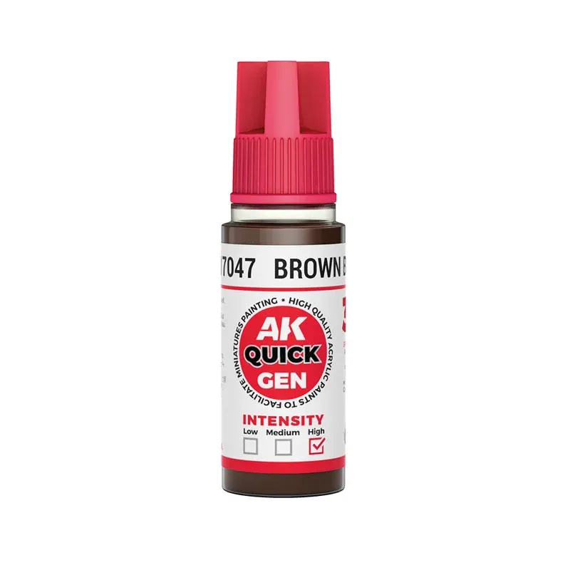 QUICK GEN - Brown Black (18ml) Flasche