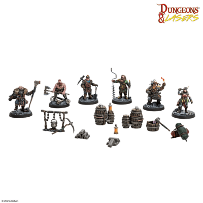 Dungeons &amp; Lasers: Dwarven Miners