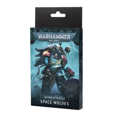 Datenblattkarten: Space Wolves (Deutsch)