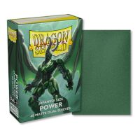 Dragon Shield Dual Matte Japanese Size Sleeves - Power (60 Sleeves)