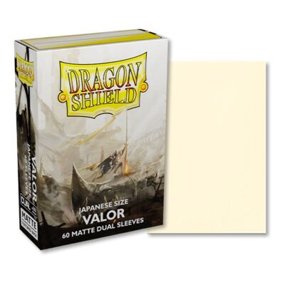 Dragon Shield Dual Matte Japanese Size Sleeves - Valor...