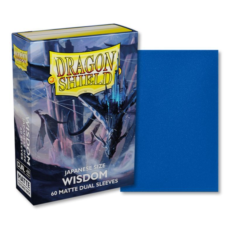 Dragon Shield Dual Matte Japanese Size Sleeves - Wisdom (60 Sleeves)